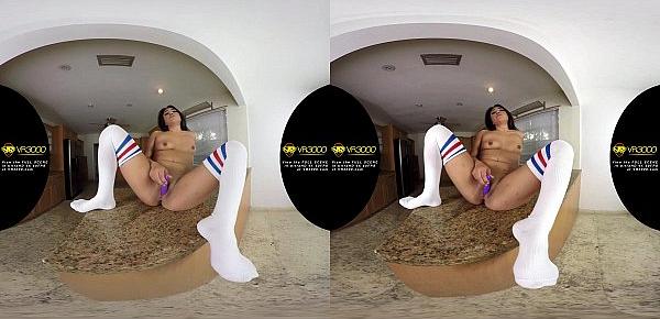  3000girls.com Ultra 4K 3D VR naked NDNgirl in your kitchen ft Lexi Bandera